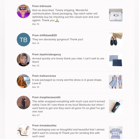 🫶🏼💗Love Notes From My Lovely Poshers!💗🫶🏼 - Picture 11 of 16